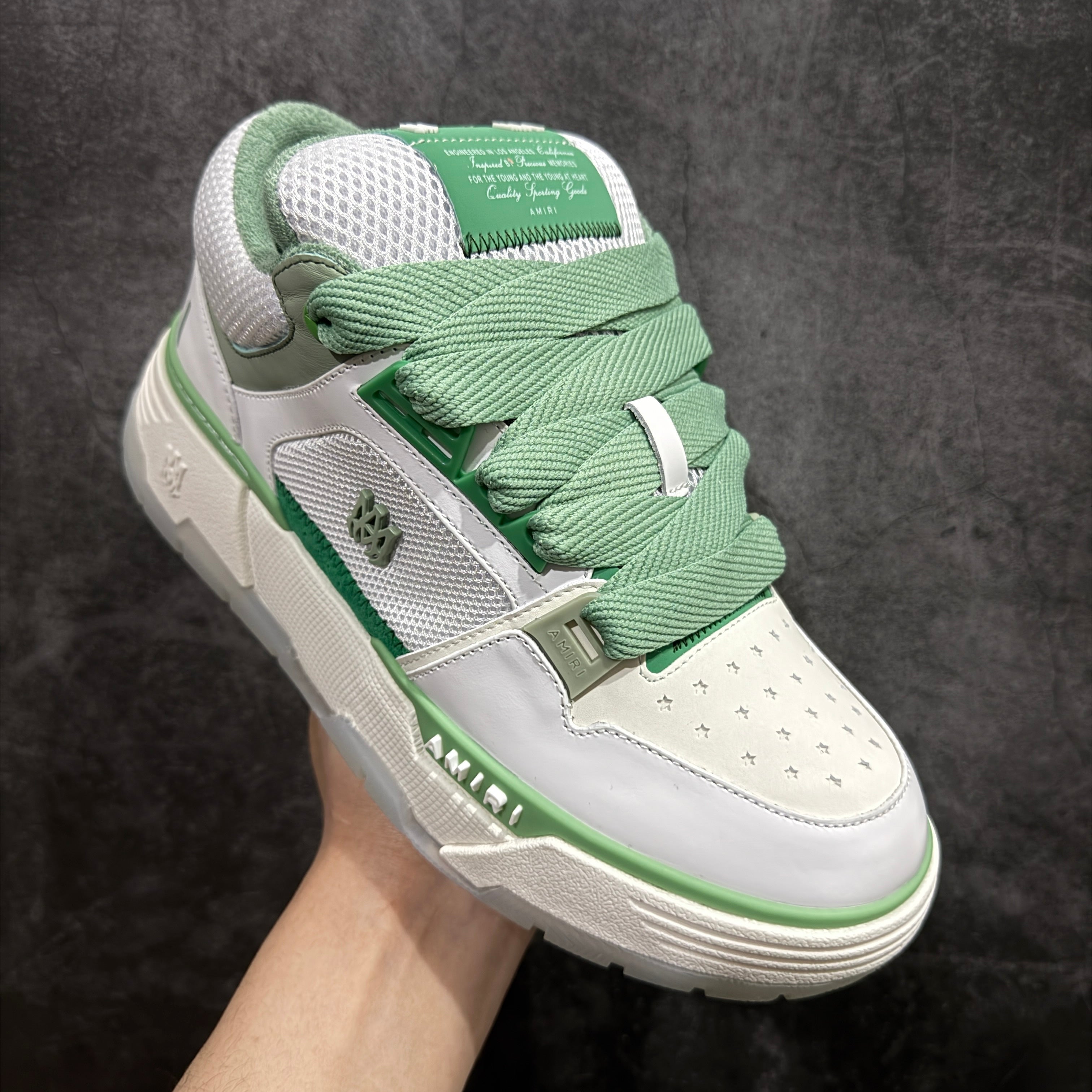 Amr MA-1 Low "White/Green-Mint"