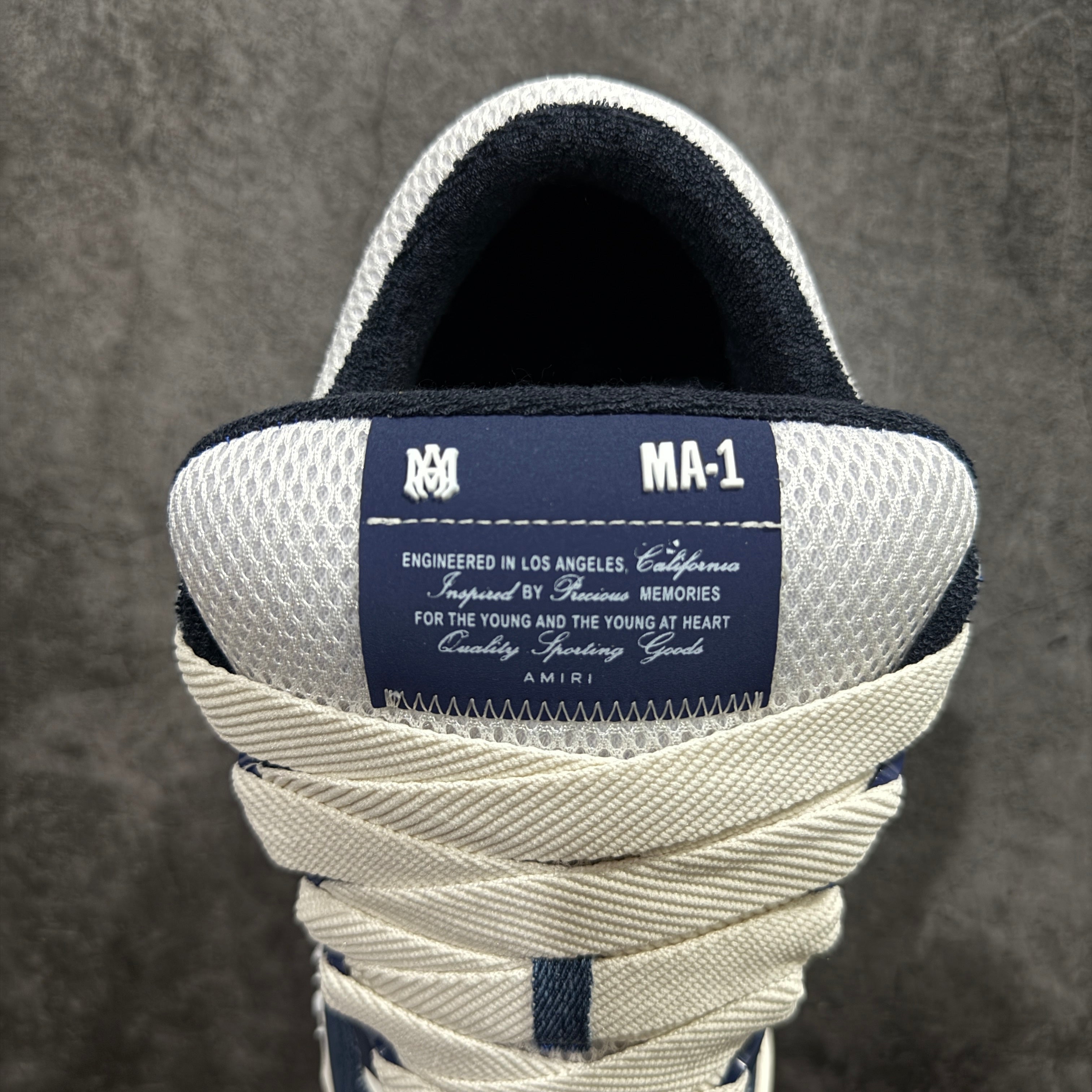 Amr MA-1 Low "Denim Blue/White"