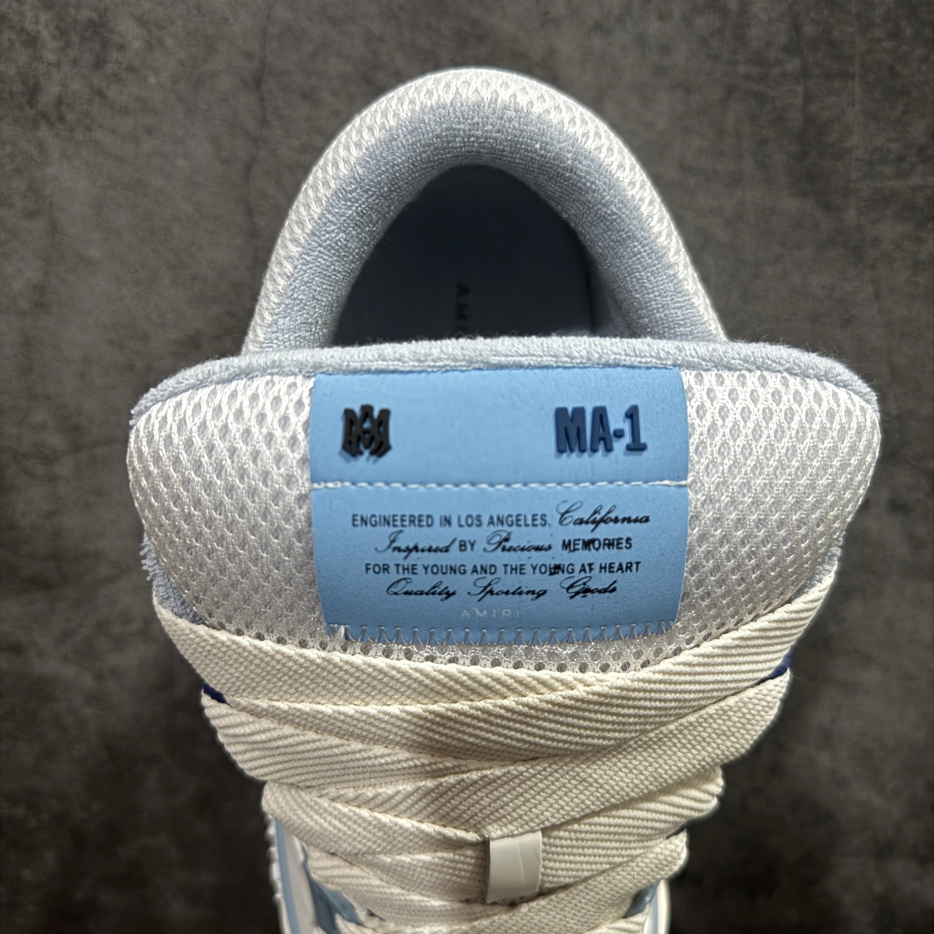 Amr MA-1 Low "White/Light-Blue"