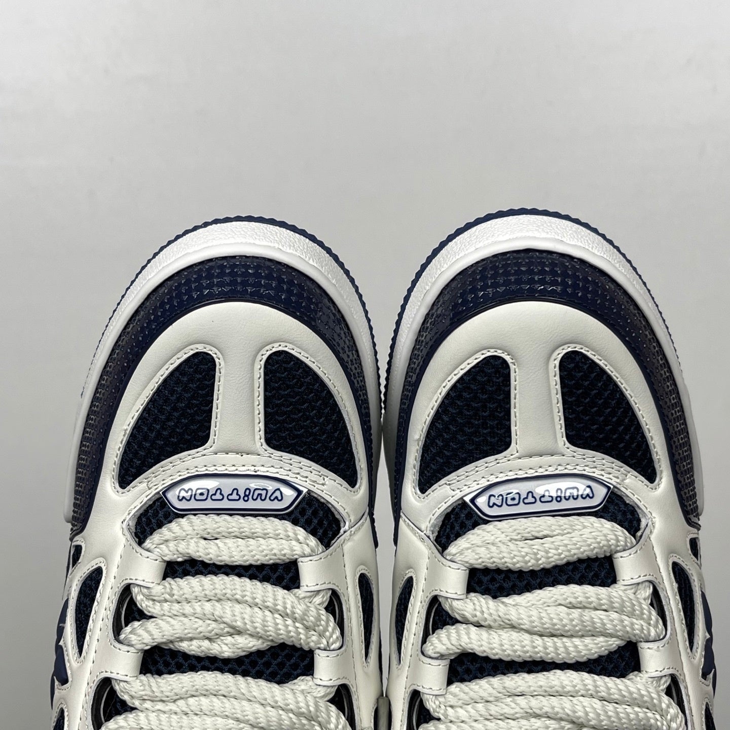 LV Skate "White/Blue-navy"